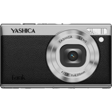 Yashica Tank - DGCMTK-BK fényképezőgép, 12Mp, fekete, vaku, USB-C, 4K video, 3 hüvelykes LCD